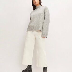 Everlane white Corduroy Gardner Pant size 4